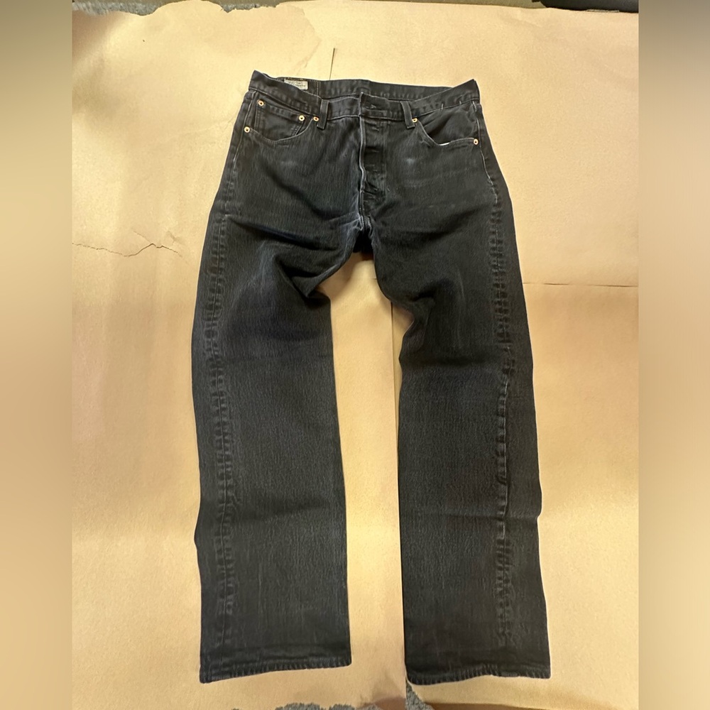 Levi 501 Jean Black